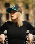 Born to Kitesurf Blue / Brown