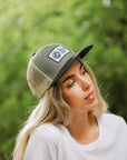 Latitude bleu marine / vert / beige