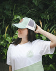 Born to be Free Green / White