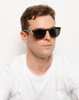 North Is Brown Tortoise / Black