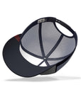 Gorra trucker deportiva unisex para hombre y mujer Born to Ultratrail White / Blue
