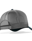 Gorra trucker deportiva unisex para hombre y mujer Born to Ride Grey / Blue