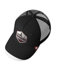 Gorra trucker deportiva unisex para hombre y mujer Born to Run Navy Blue