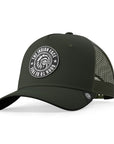 Gorra trucker deportiva unisex para hombre y mujer Born to Be Free Green