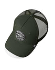 Gorra trucker deportiva unisex para hombre y mujer Born to Be Free Green