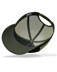 Gorra trucker deportiva unisex para hombre y mujer Born to Be Free Green