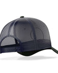 Gorra trucker deportiva unisex para hombre y mujer Born to Be Free Green / Blue