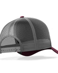 Gorra trucker deportiva unisex para hombre y mujer Born to Be Free Grey / Red