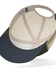 Latitude bleu marine / vert / beige