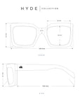 Gafas de Sol para mujer Polarizadas Hyde Green / Black