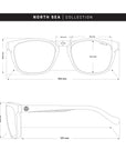 North Is Blue Tortoise / Black