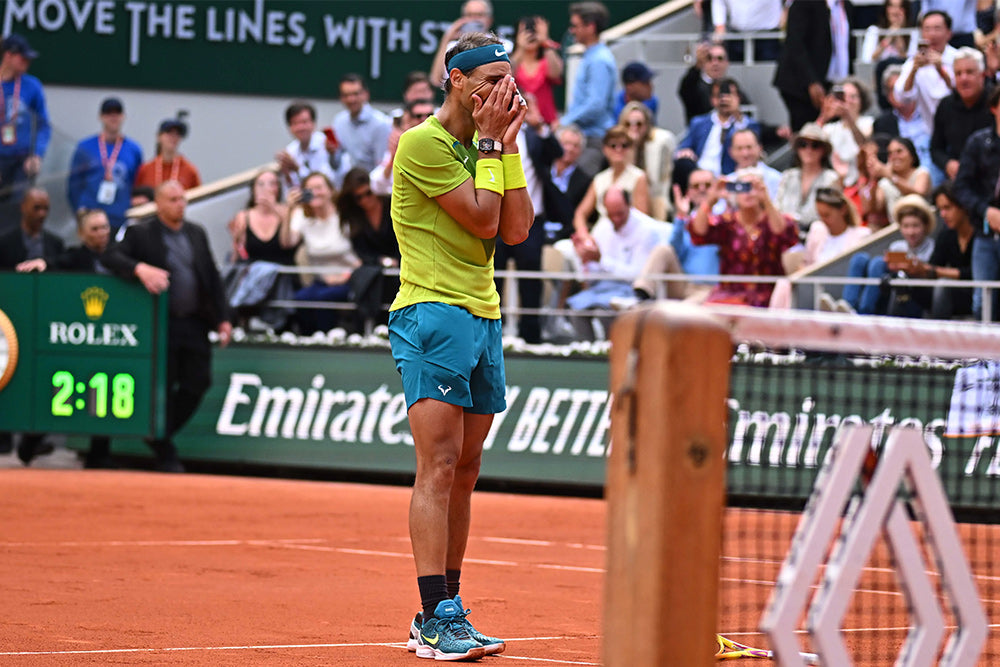 the indian face Roland Garros Rafa Nadal 