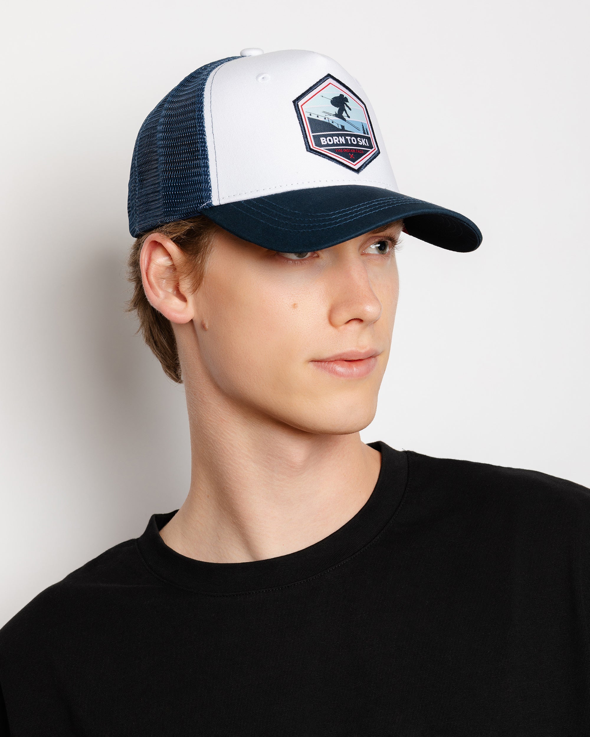 Born to Ski White / Blue