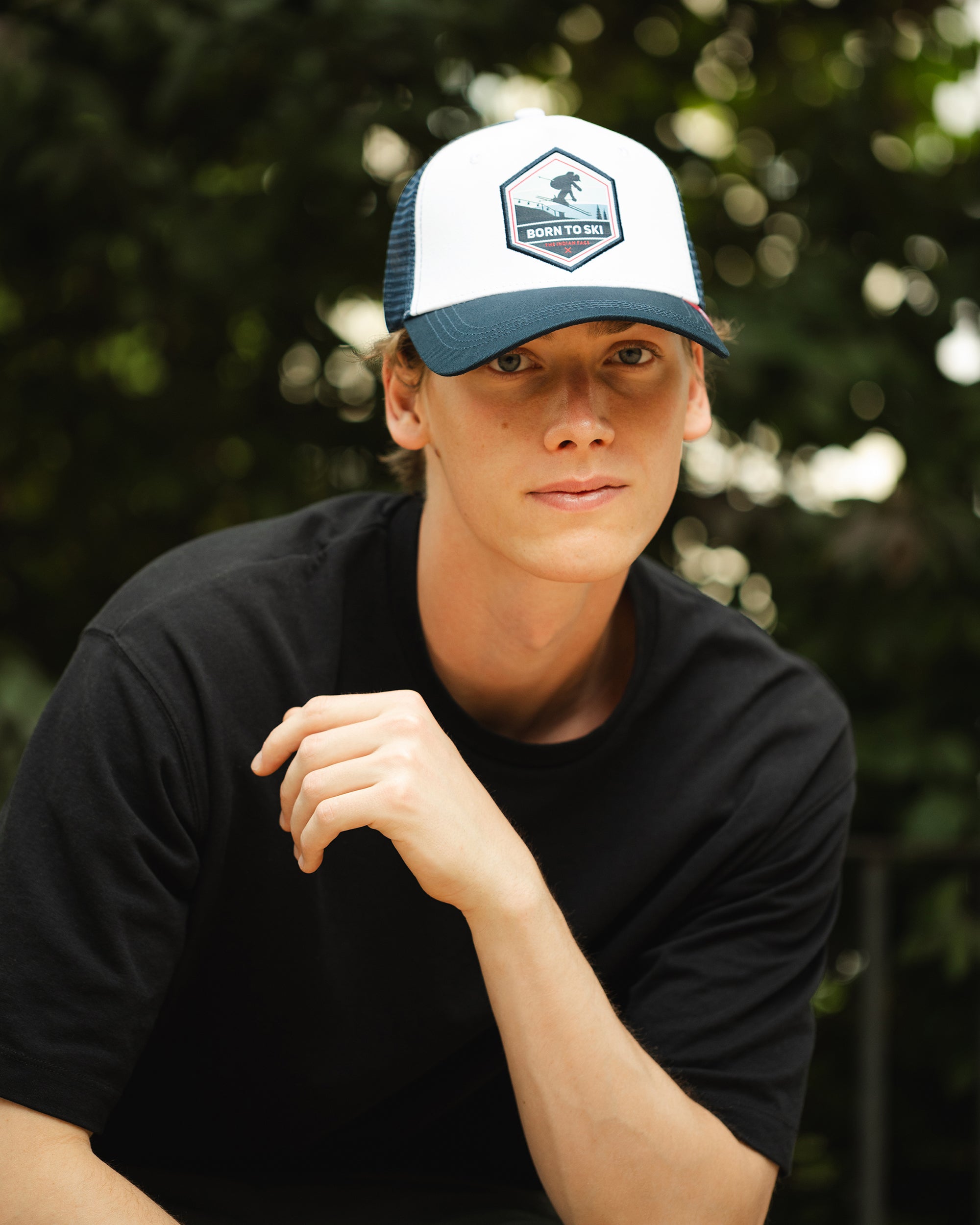 Born to Ski White / Blue