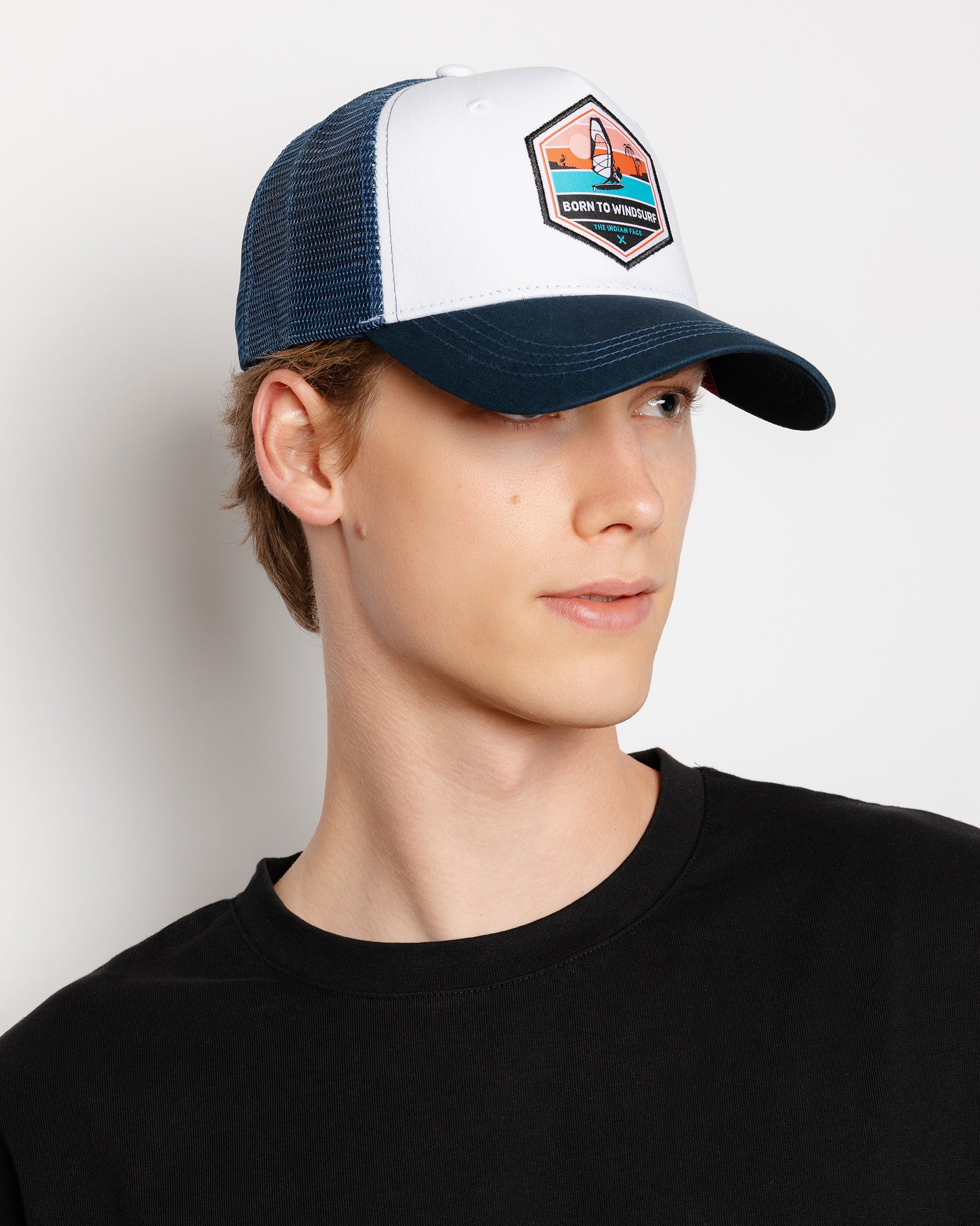 Born to Windsurf White / Blue