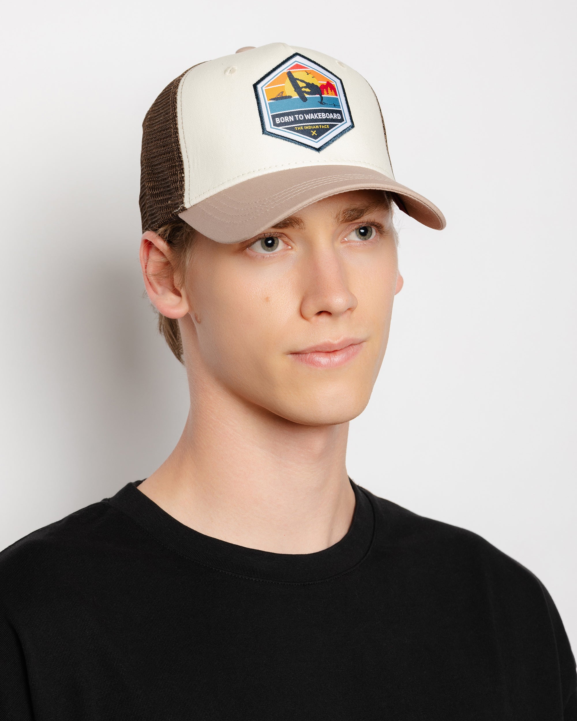 Geboren zum Wakeboard braun / grau