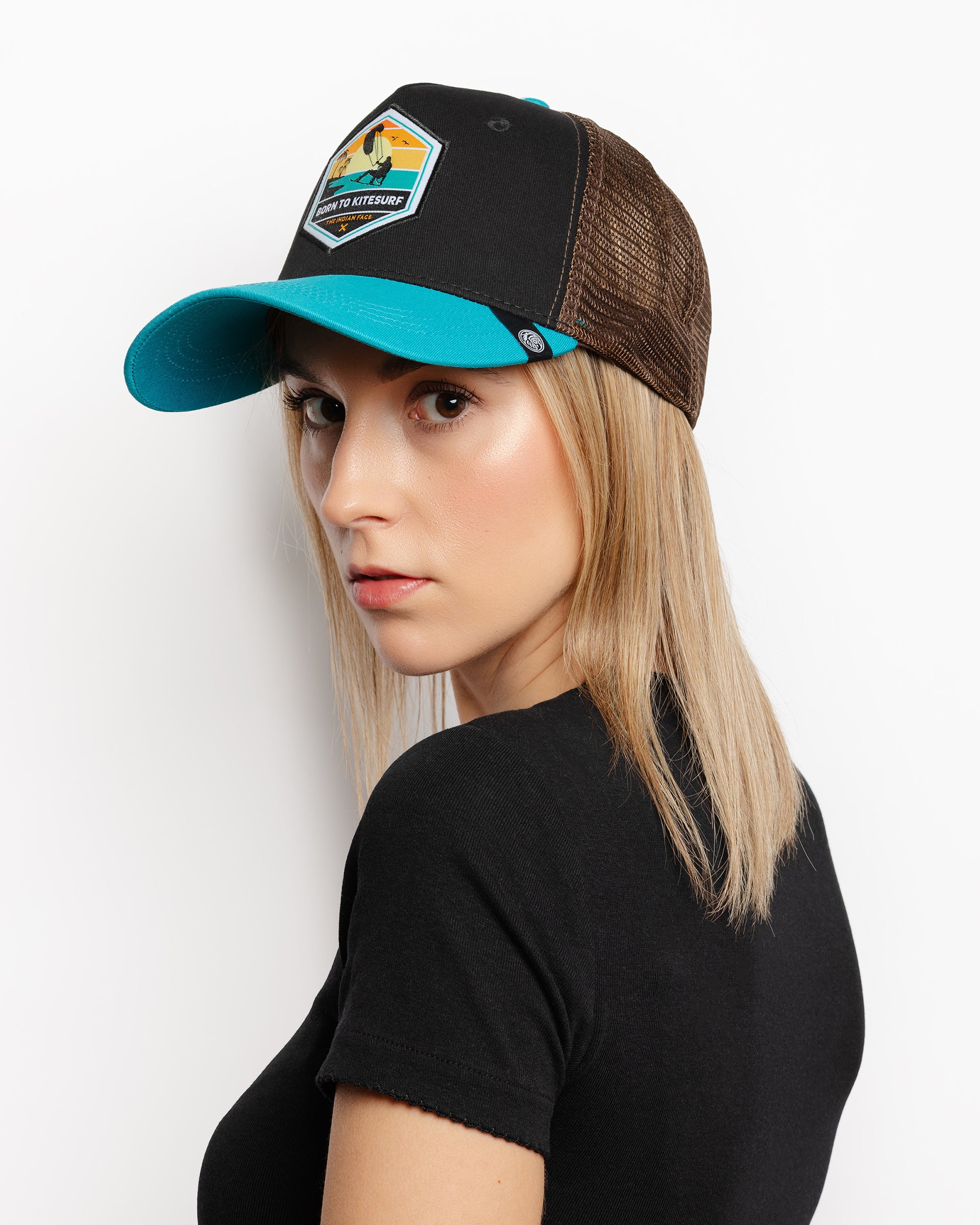 Born to Kitesurf Blue / Brown
