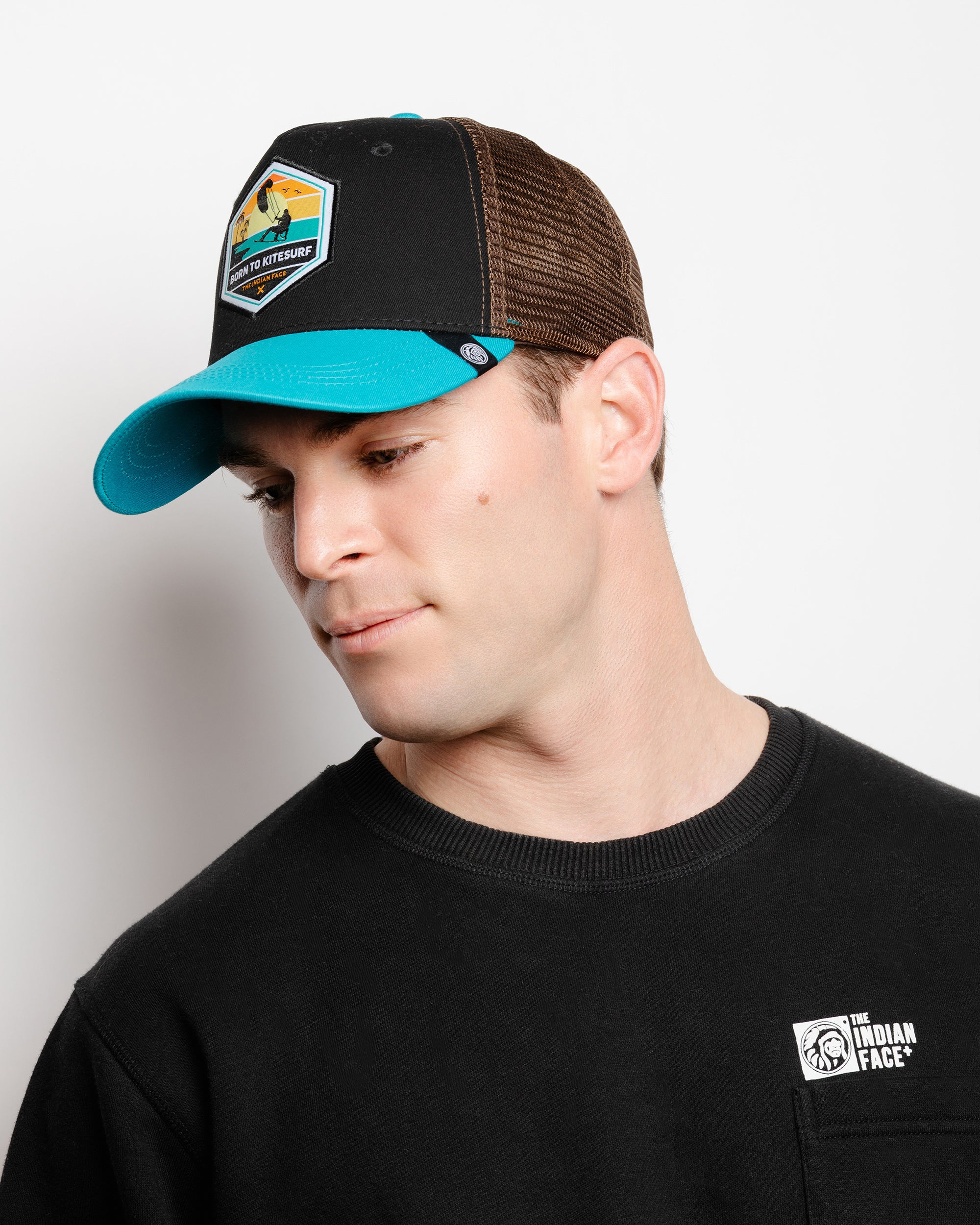 Born to Kitesurf Blue / Brown