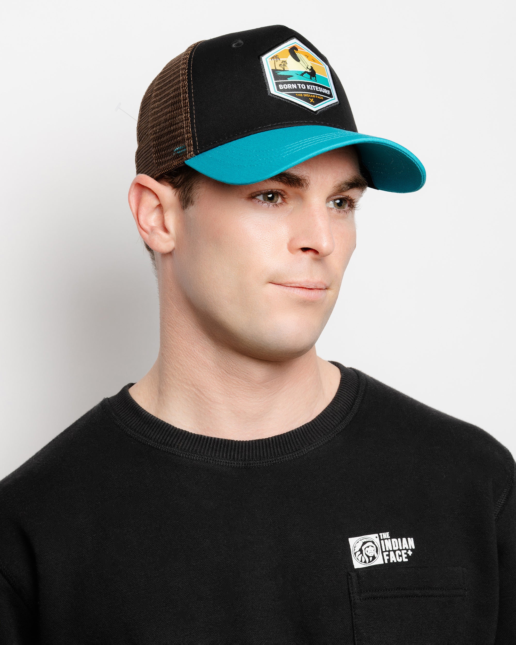 Born to Kitesurf Blue / Brown