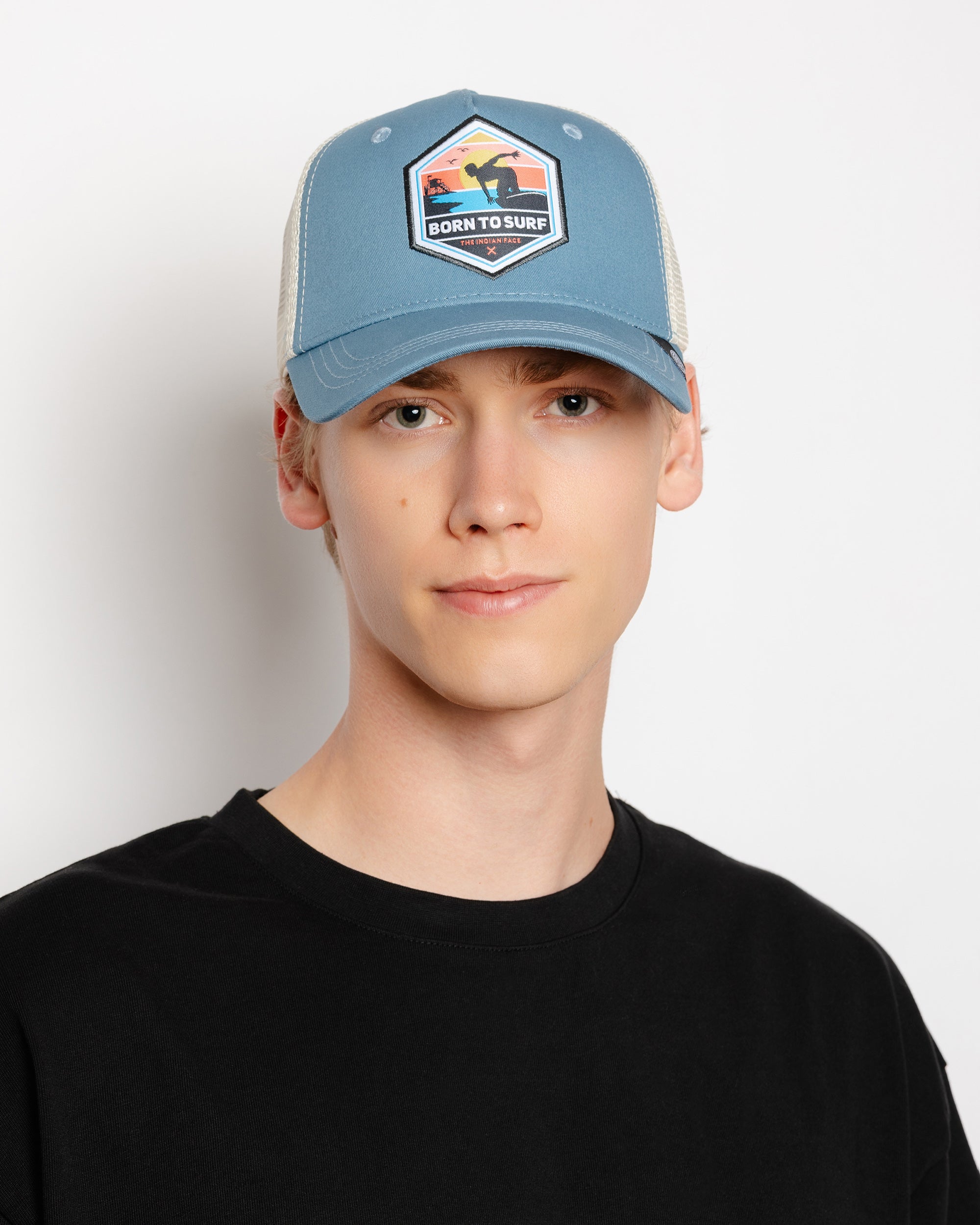 Né pour surf bleu / blanc