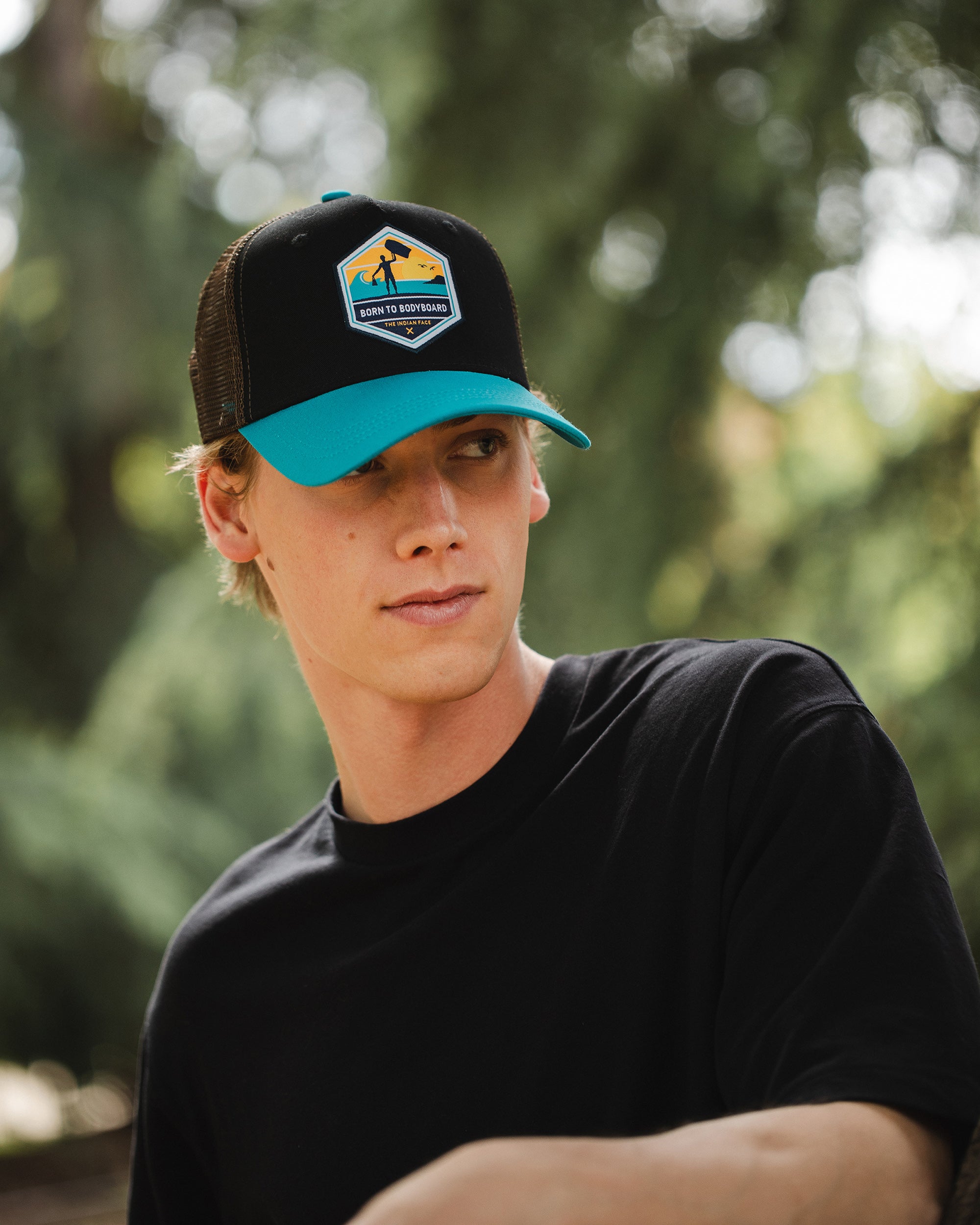 Born to Bodyboard Blue / Brown