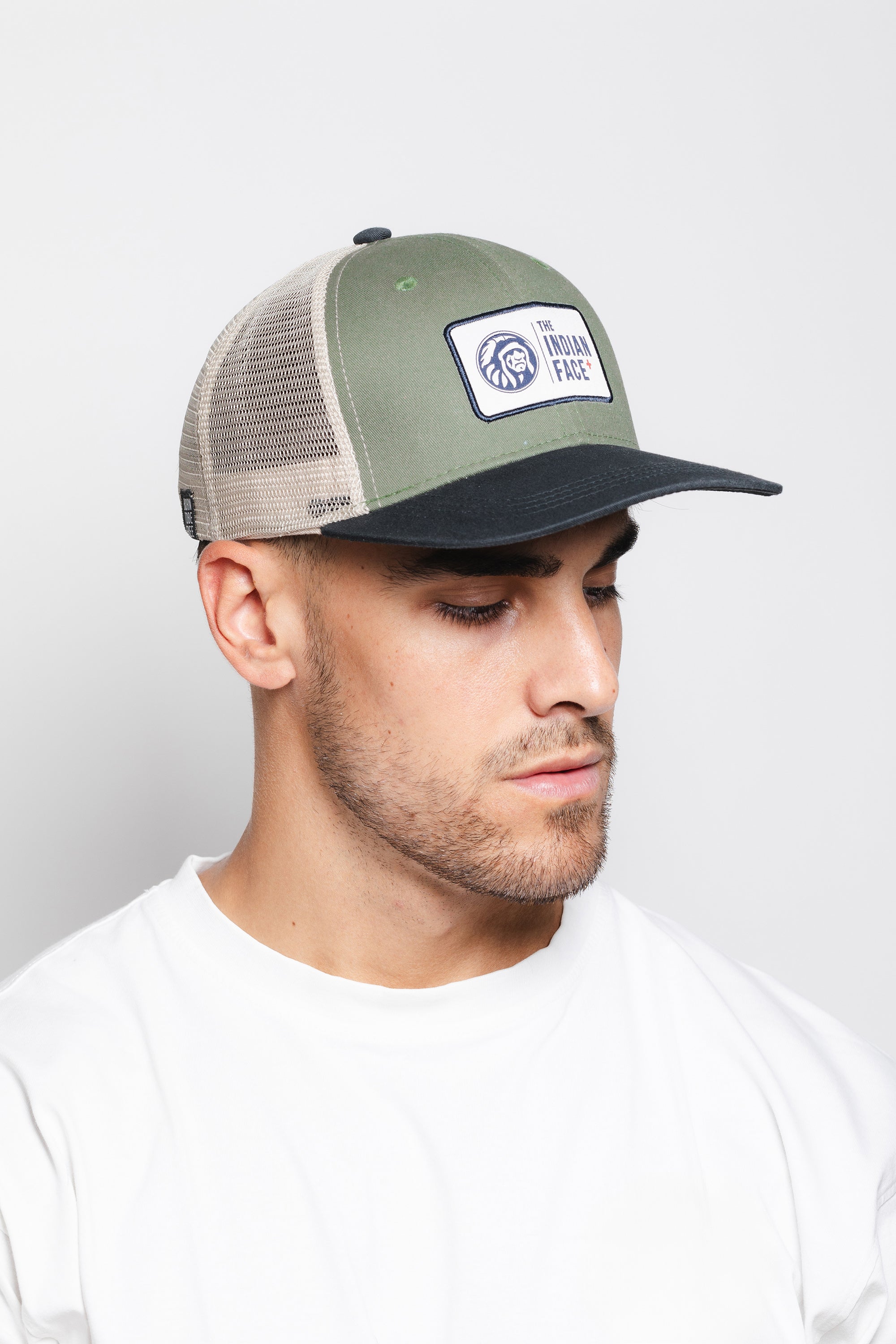 Latitude bleu marine / vert / beige