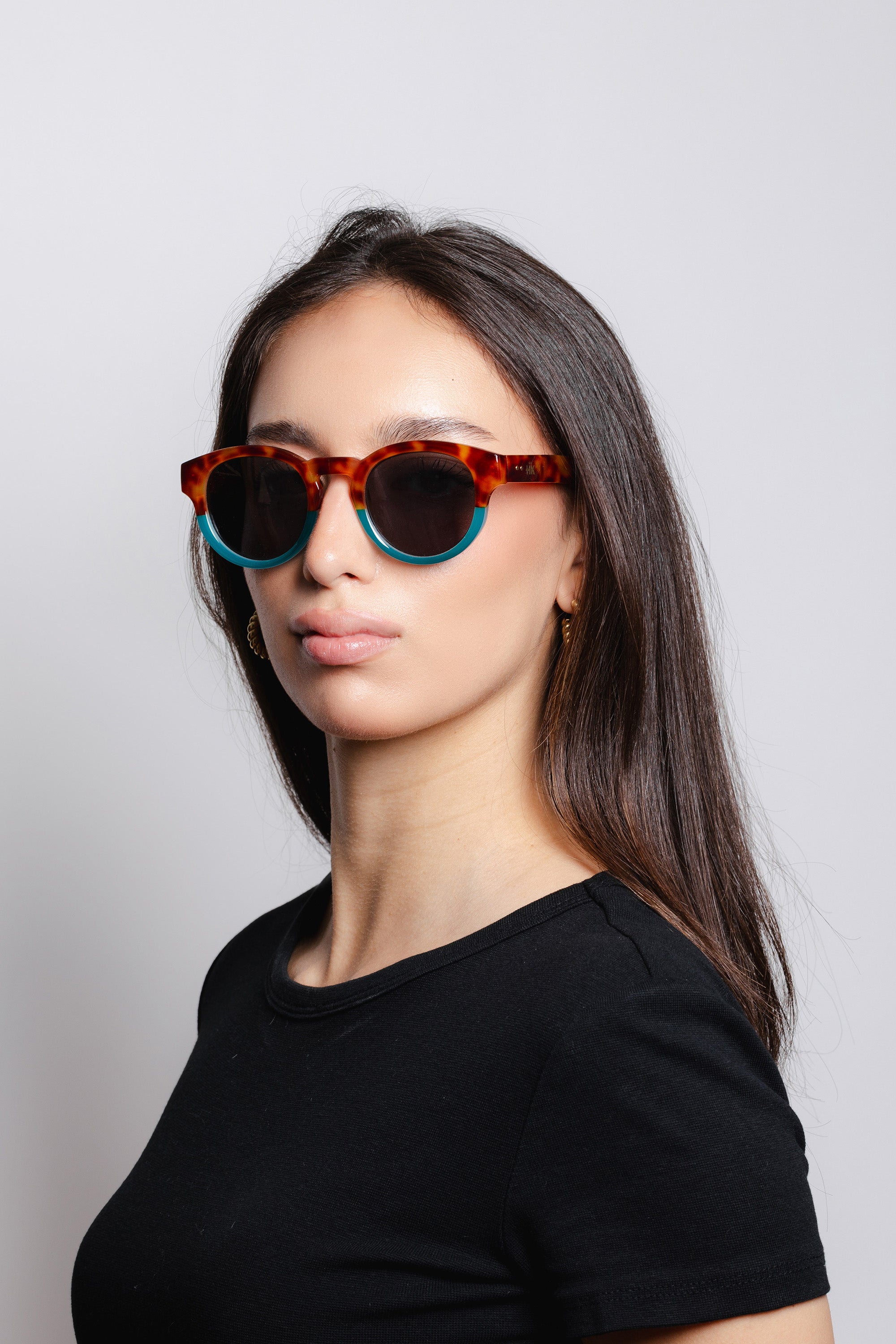 Mauricio Tortoise / Blau / Schwarz
