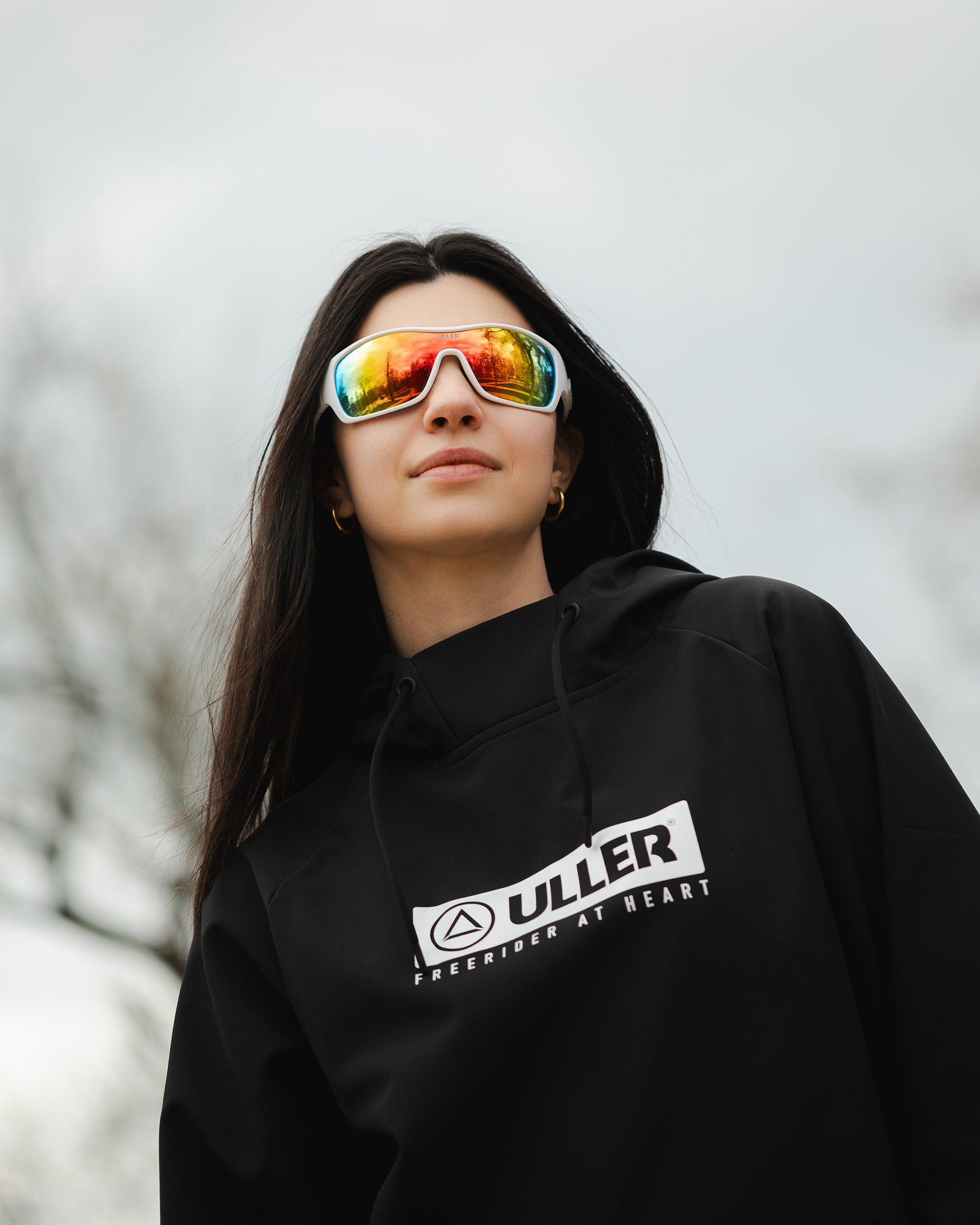 Weißer / roter Vulkan