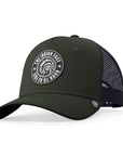 Gorra trucker deportiva unisex para hombre y mujer Born to Be Free Green / Blue