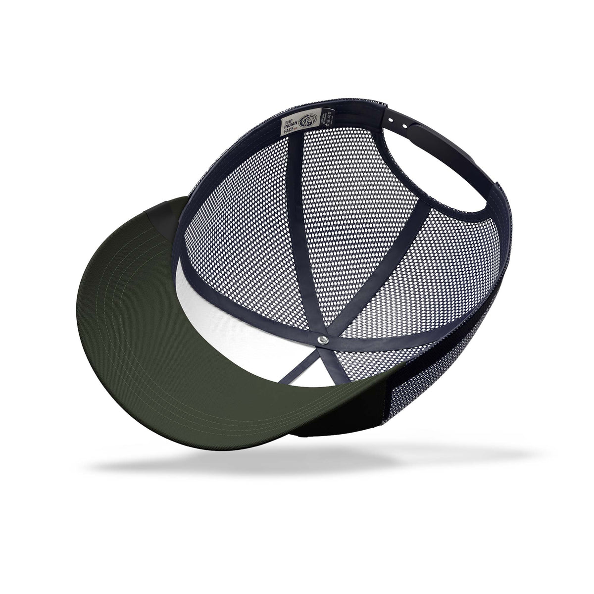 Gorra trucker deportiva unisex para hombre y mujer Born to Be Free Green / Blue