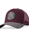 Gorra trucker deportiva unisex para hombre y mujer Born to Be Free Red / Grey