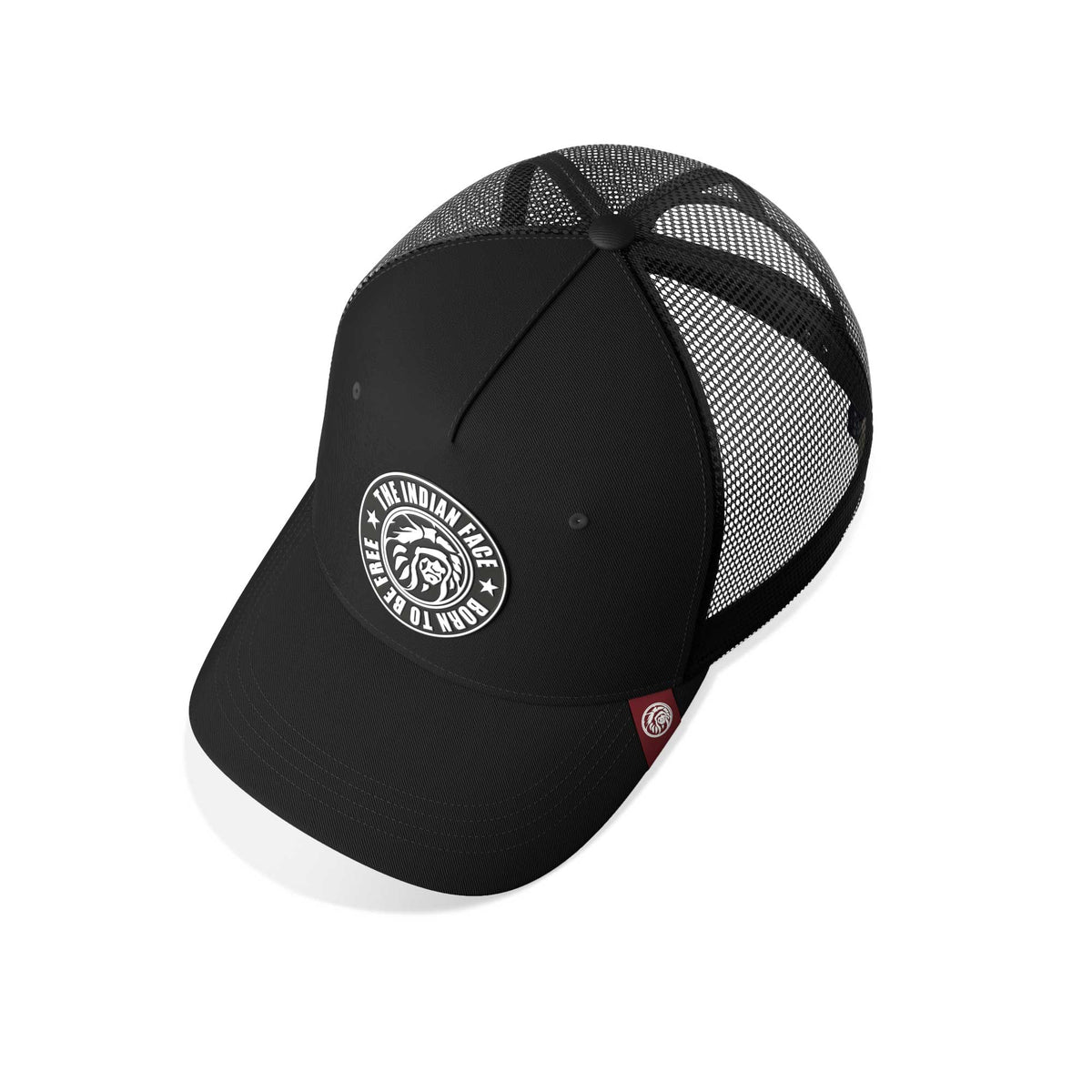Gorra trucker deportiva unisex para hombre y mujer Born to Be Free Navy Blue