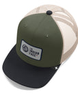 Latitude bleu marine / vert / beige