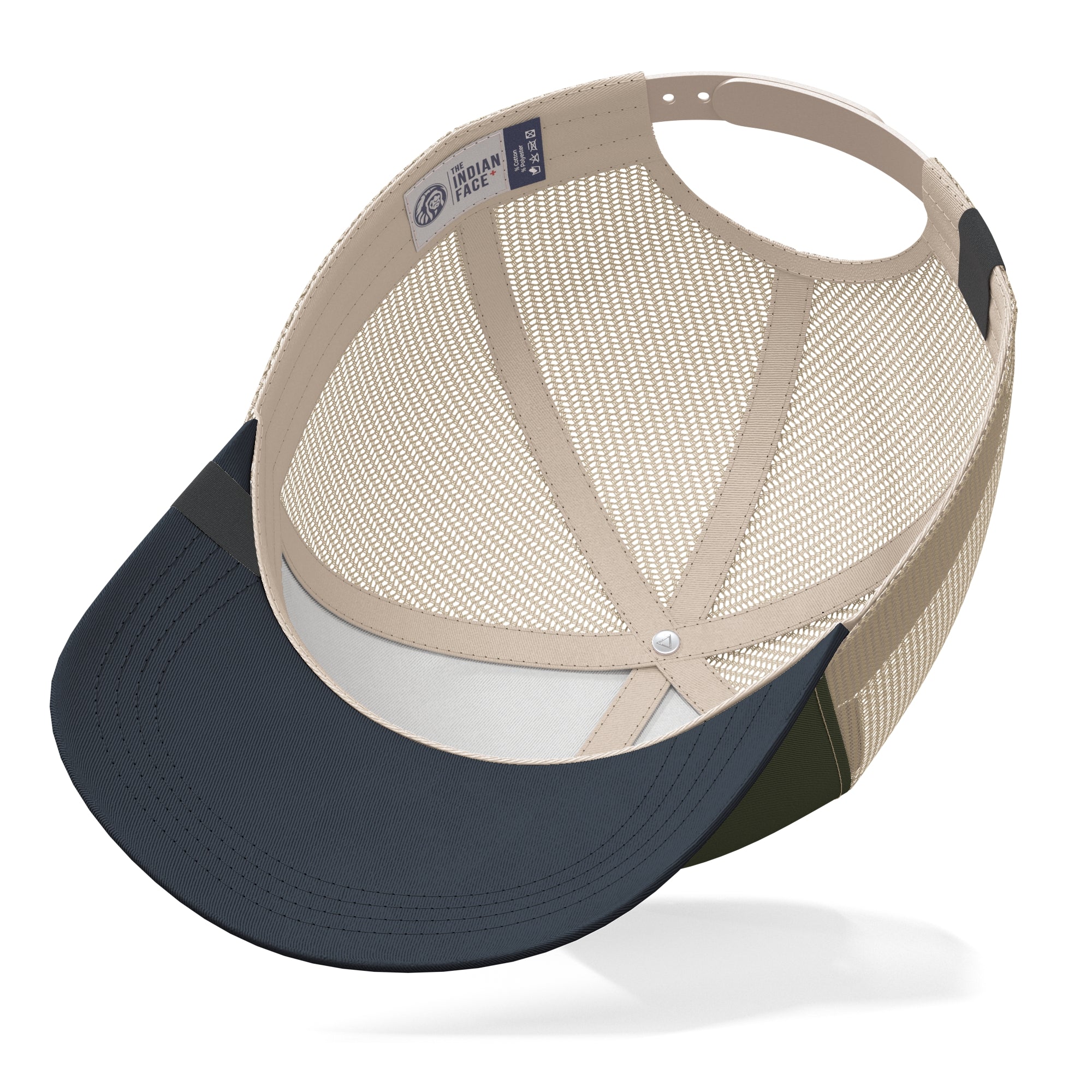 Latitude bleu marine / vert / beige