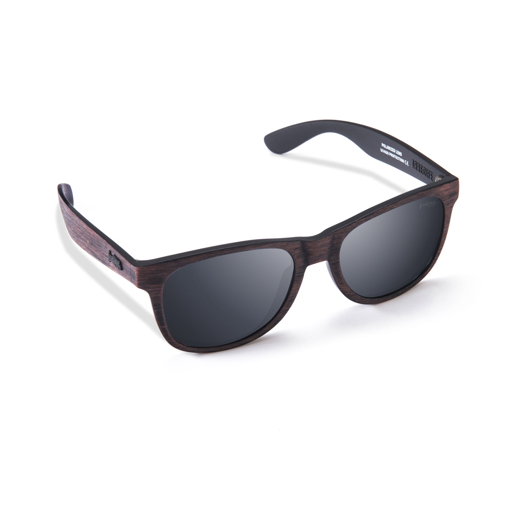 Gafas de Sol Polarizadas Arrecife Wood Black 24 024 11 - Gafas de Sol Hombre - Gafas de Sol Mujer