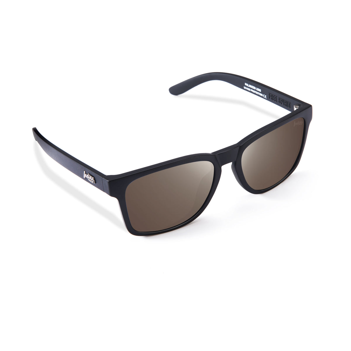 Gafas de Sol Polarizadas Free Spirit Black Brown 24 027 03 - Gafas de Sol Hombre - Gafas de Sol Mujer