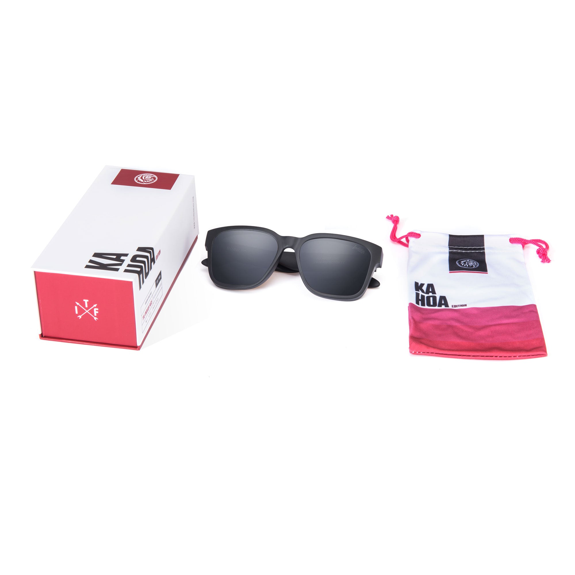 Gafas de Sol Polarizadas Kahoa Black Black 24 028 01 - Gafas de Sol Hombre - Gafas de Sol Mujer
