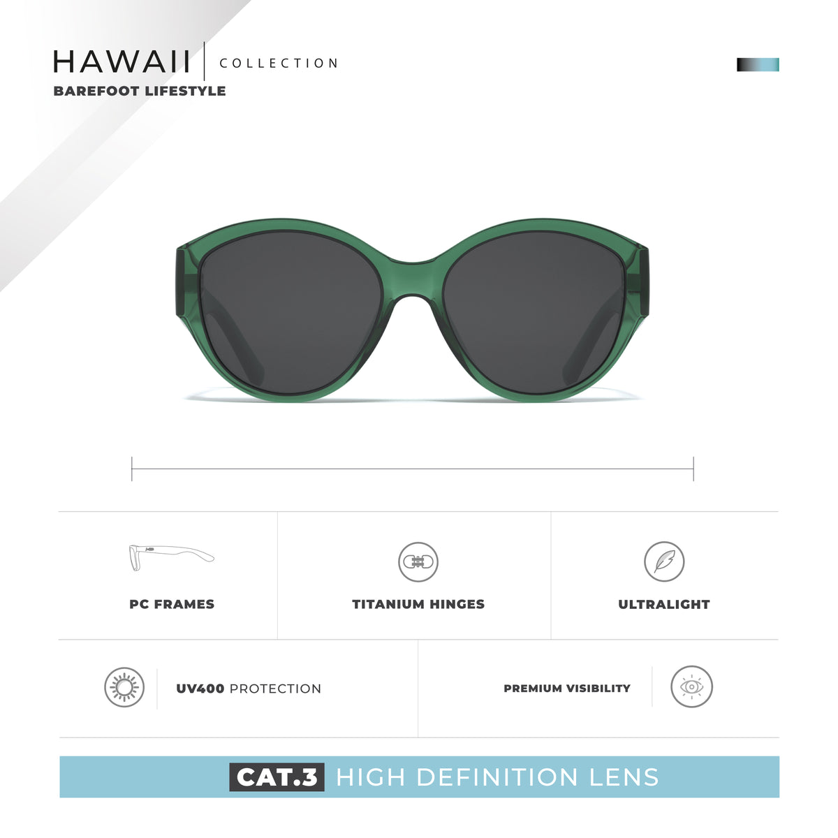 Hawaii Green / Black