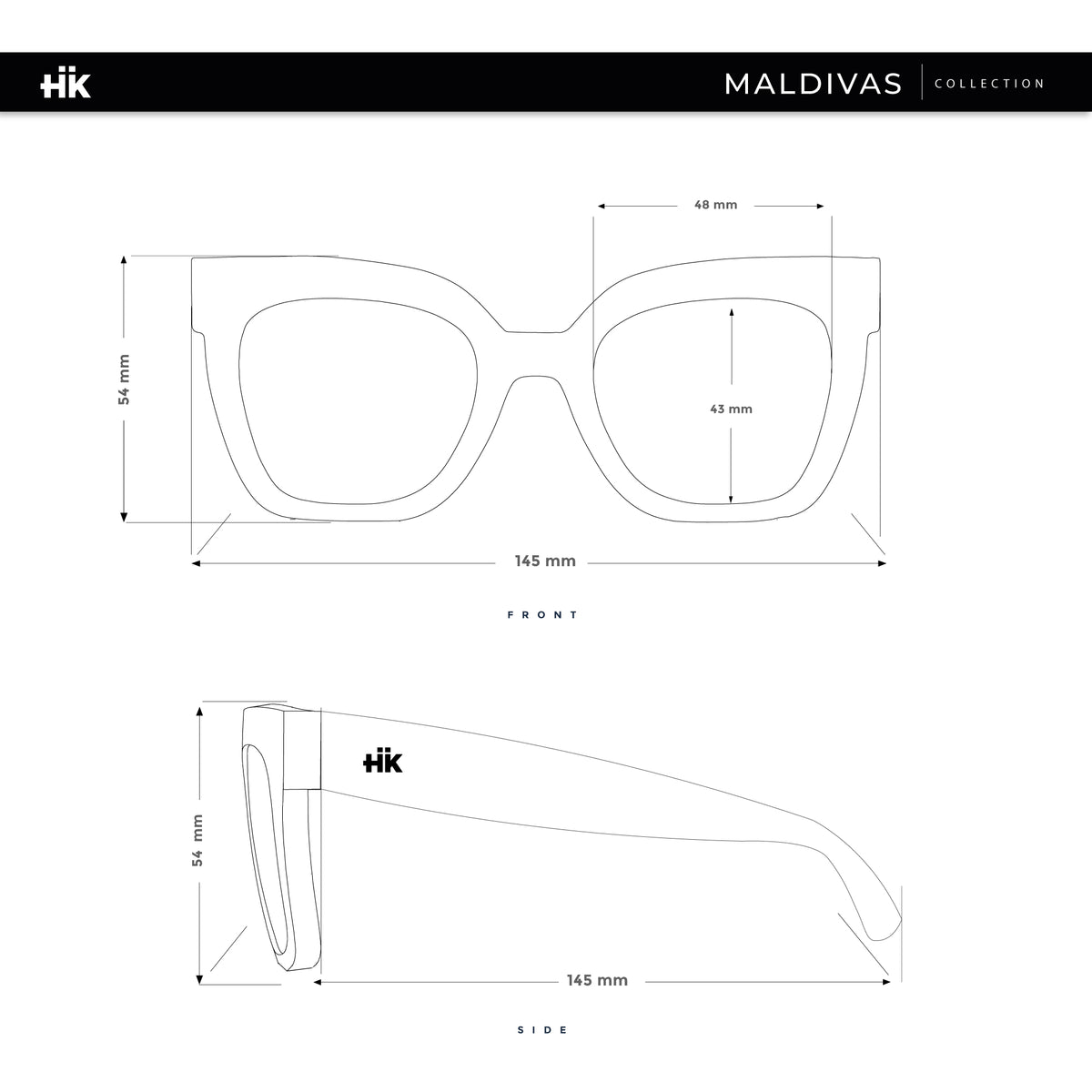 Maldivas verde / nero
