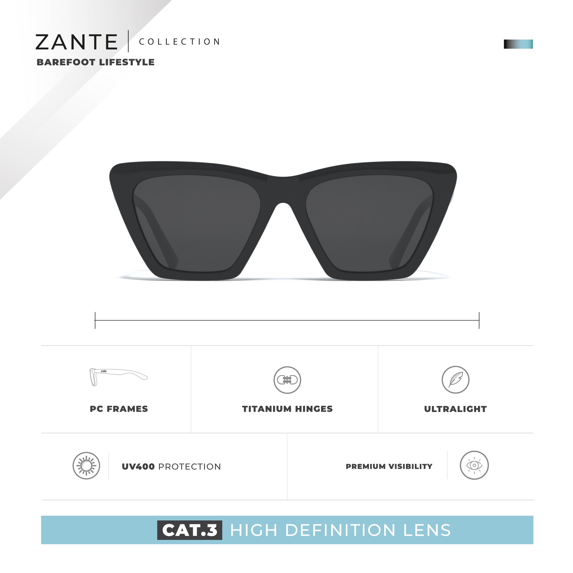 Zante noir / noir